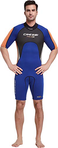 Cressi Med X Men's - Shorty Herren Neoprenanzug Premium Neopren 2.5 mm von Cressi