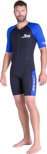 Cressi Tiburon Man Shorty Wetsuit 2 mm - Shorty Neoprenanzug für Männer zum Schnorcheln, Schwimmen und Wassersport, Ultra Stretch Neopren von Cressi