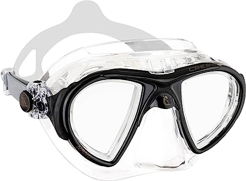 Cressi Nano Taucherbrille, Transparent/Blau, Uni von Cressi