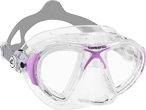 Cressi Nano Taucherbrille, Transparent/Lila, Uni von Cressi