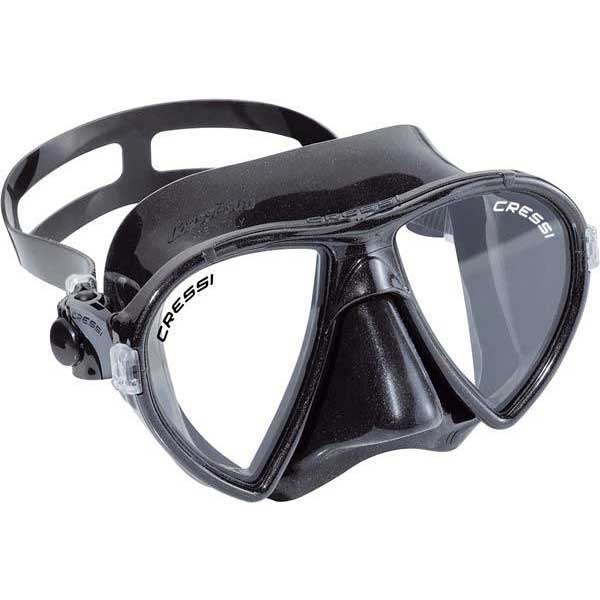 Cressi Ocean Dark Diving Mask Schwarz von Cressi