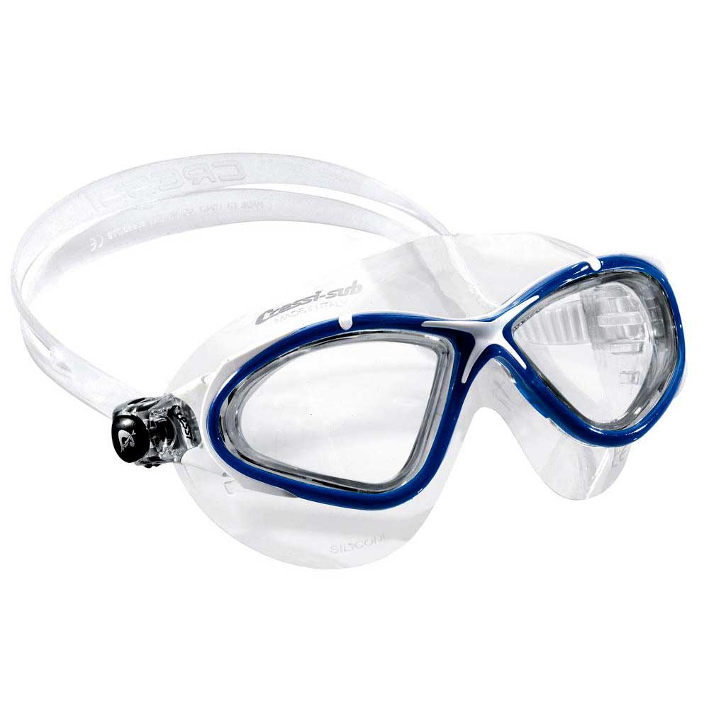 Cressi Planet Swimming Mask Durchsichtig,Blau von Cressi