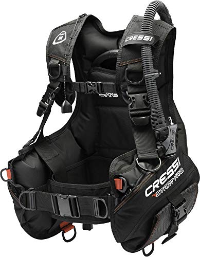 Cressi B.C.'D Start Pro - Jacket zum Tauchen, Einfach, Robust und Effektiv, Schwarz, Unisex von Cressi