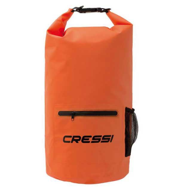 Cressi Pvc Zip Dry Sack 20l Orange von Cressi