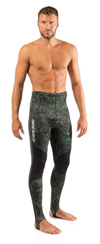 Cressi Hunter Rash Guard Pants – Unisex Rashguard Hose für den Wassersport, Camo Grün, XL/5 von Cressi
