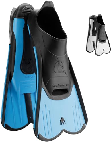 Cressi Schwimmflossen / Taucherflossen kurz Blau blau, 43/44 EU von CRESSI
