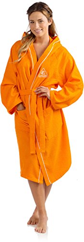 Cressi Swim Bathrobe Sport Bademantel, Orange, S von Cressi