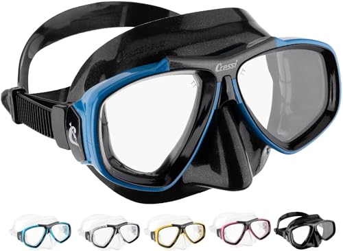 Cressi Focus - Professional Erwachsene Tauchmaske aus High Seal - Optionale Optische Gläser Erhältlich von Cressi