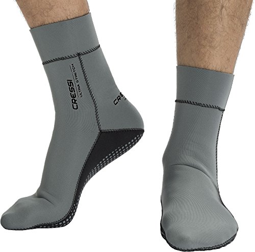 Cressi Ultra Stretch Neoprene Socks 1.5mm - Unisex Erwachsene Doppelt Gefütterte Neopren Tauchschuhe von Cressi