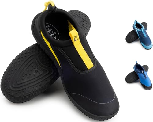 Cressi Coco Shoes - Sportschuh für Wassersportler, Shoes Schwarz/Gelb 38, Erwachsene Unisex von Cressi