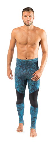 Cressi Unisex-Adult Hunter Rash Guard Pants für Wassersport, Camo blau, 3XL von Cressi