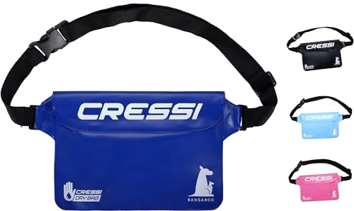 Cressi Unisex -Erwachsene Kangaroo Dry Pouch Wasserdichter Beutel, Dunkelblau, One Size von Cressi