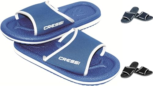 Cressi Unisex Erwachsene Lipari Slipper für Strand und Schwimmbad, Hellblau/Weiß, 35 EU von Cressi