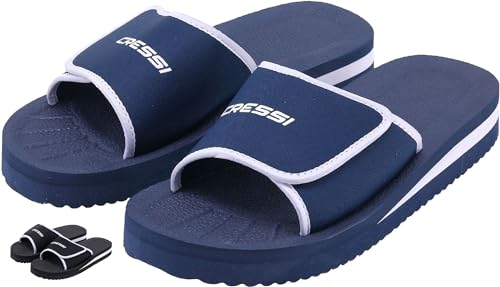 Cressi Unisex – Erwachsene Shoes Panarea Slipper für Strand und Schwimmbad, Blau, 35 EU von Cressi