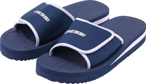 Cressi Unisex – Erwachsene Shoes Panarea Slipper für Strand und Schwimmbad, Blau, 45 EU von CRESSI