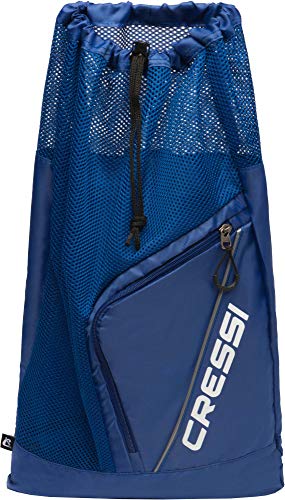 Cressi Unisex – Erwachsene Sumba Bag Sportrucksack mit Netz, Denim, Eine Eine Größe von Cressi