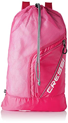 Cressi Unisex – Erwachsene Sumba Bag Sportrucksack mit Netz, Rosa, Eine Eine Größe von Cressi