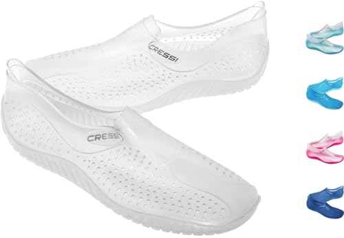 CRESSI Water Shoes - Schuhe für Wassersport, Transparent, 45, Erwachsene von Cressi