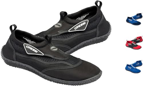 Cressi Unisex Reef Shoes Badeschuhe, Schwarz, 38 EU von CRESSI