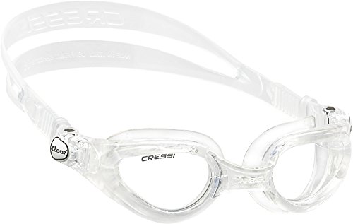 Cressi Unisex Schwimmbrille Right, transparent-klaren linse, one size, DE201660 von Cressi