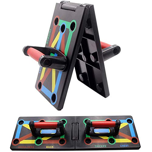 Cretee 12 in 1 Faltbare Push Up Rack Board mit Handgriff für Muskeltraining Effektiv Formen Cretee 12 in 1 Faltbare Push Up Rack Board mit Handgriff für Muskeltraining Effektiv Formen von Cretee
