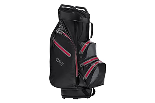 Crivit Cartbag Golftasche Sport Wasserdicht Schwarz Rot von Crivit