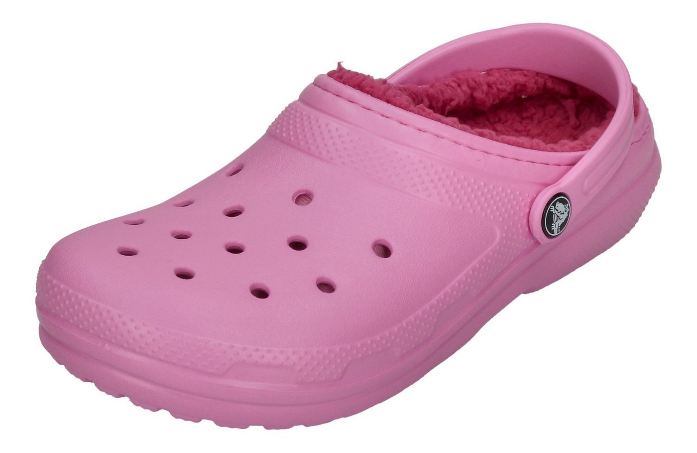 Crocs Classic Lined Clog Hausschuh Taffy Pink von Crocs