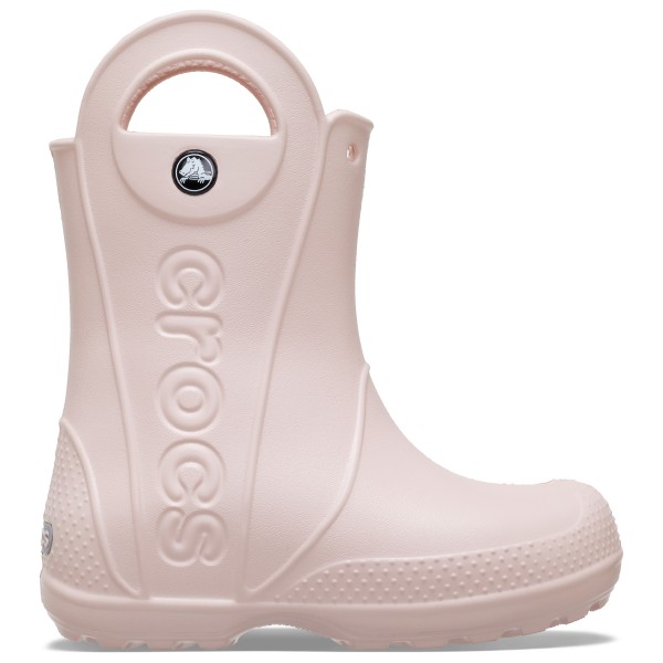 Crocs - Handle It Rain Boot Kids - Gummistiefel Gr C11 rosa von Crocs