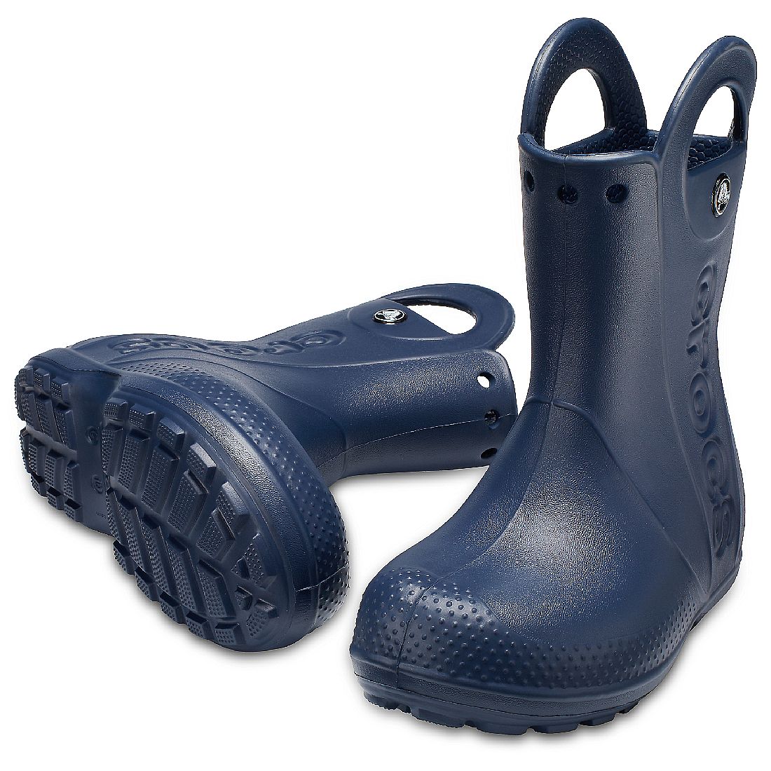 Crocs Handle It Rain Boot Kids Gummistiefel Regenstiefel Kinder 12803 navy von Crocs
