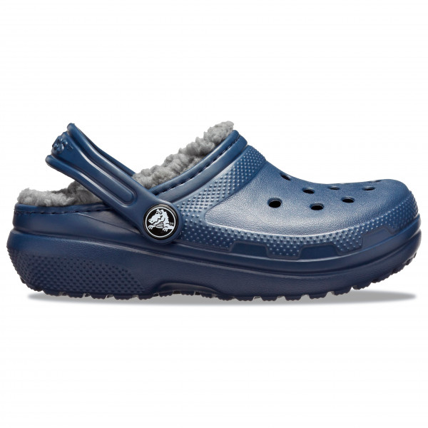 Crocs - Kid's Classic Lined Clog - Hüttenschuhe Gr J2 blau von Crocs