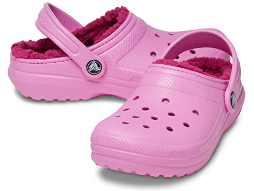 Crocs Kids' Classic Lined Clog 38-39 EU Taffy Pink von Crocs