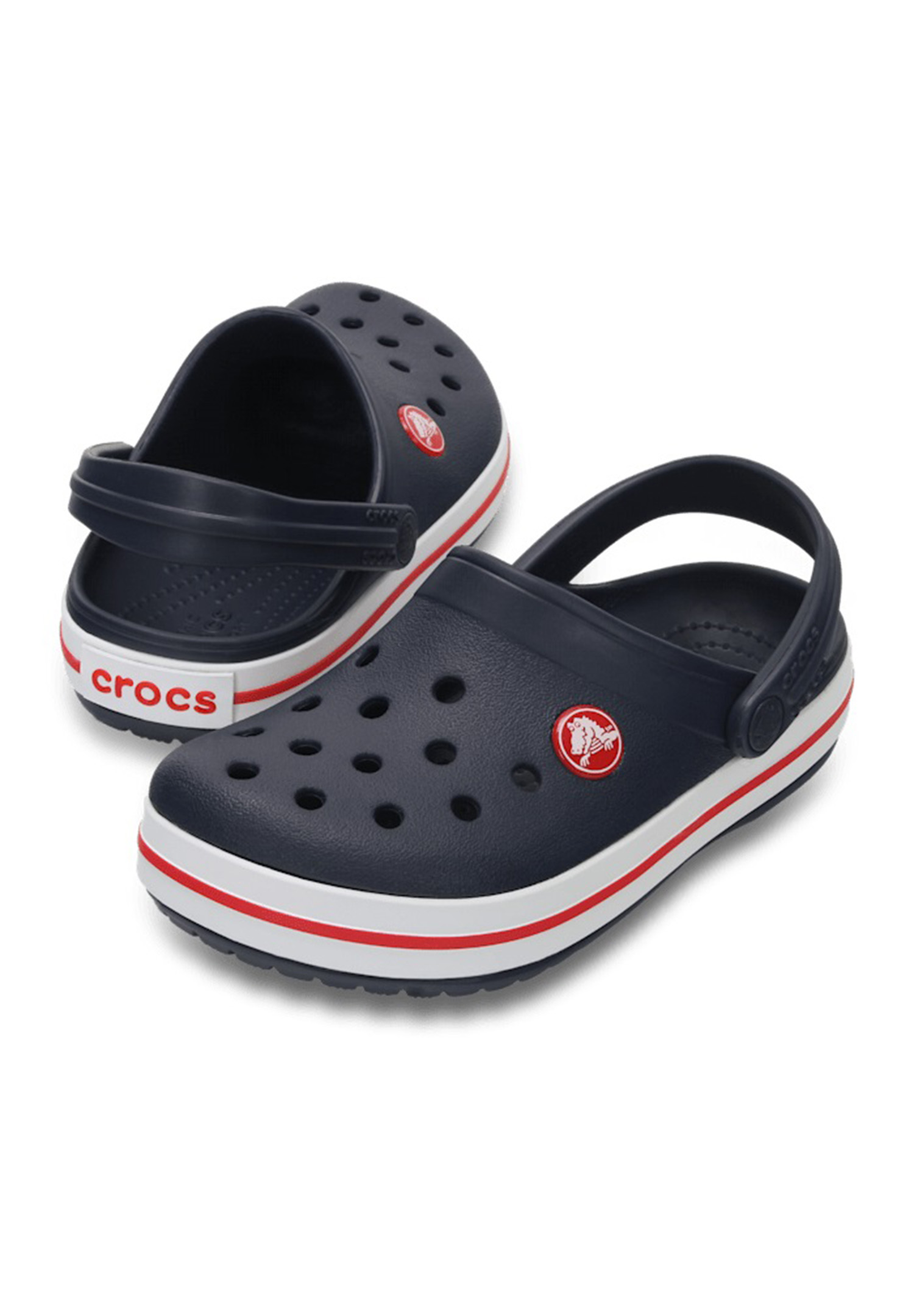 Crocs Kids Crocband Clog Unisex Kinder Schuhe Sandalen 207006 Dunkelblau von Crocs