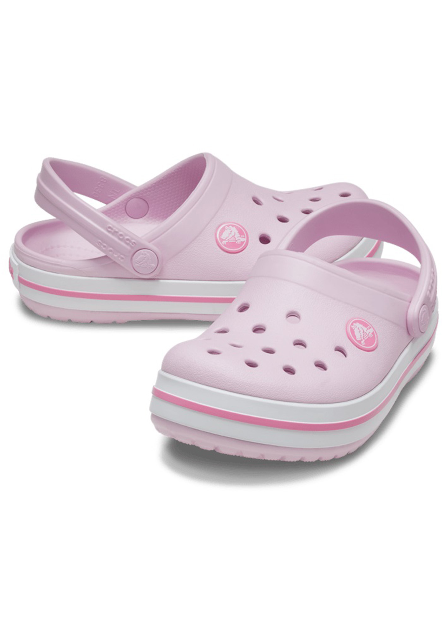 Crocs Kids Crocband Clog Unisex Kinder Schuhe Sandalen 207006 Rosa von Crocs