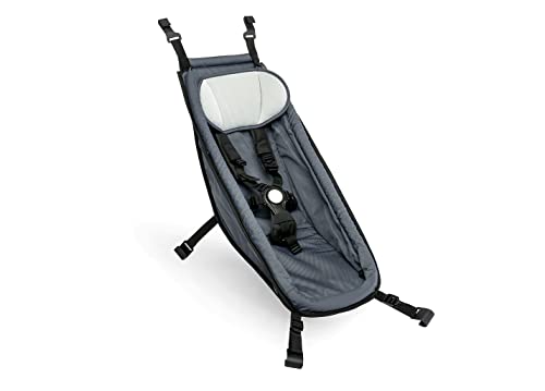 Croozer Unisex – Erwachsene BABYSITZ Graphite Blue Sektorabschnitt Der Sektor, Gelb, Einheitsgröße für alle von Croozer