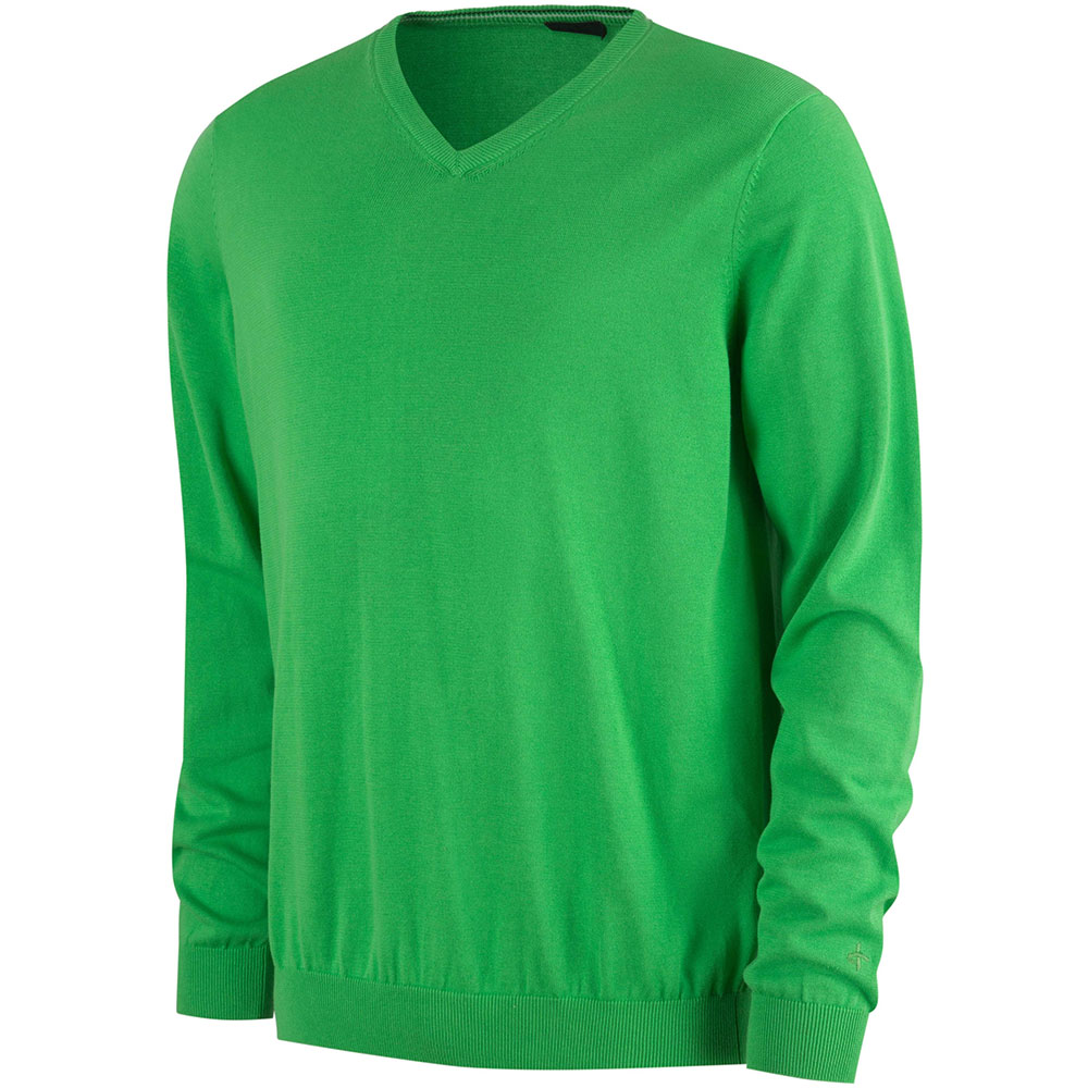 'Cross Golf M Classic V-Neck Herren Pullover grÃ¼n' von Cross