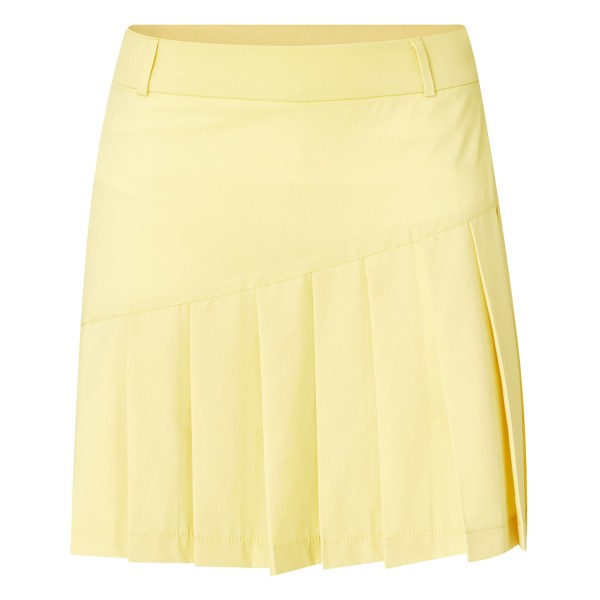 Cross Skort Solid Pleat gelb von Cross