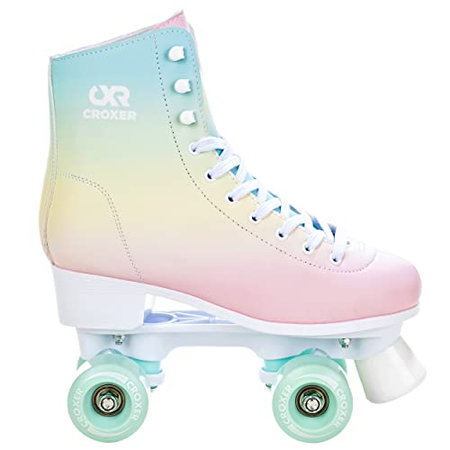 Croxer Rollschuhe Roller Skates Alessa (Rainbow, 38(24cm)) von Croxer