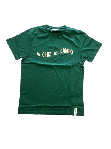 Cruzcampo Herren Camiseta La Cruz Del Campo Green Man Unterhemd, grün, L von Cruzcampo