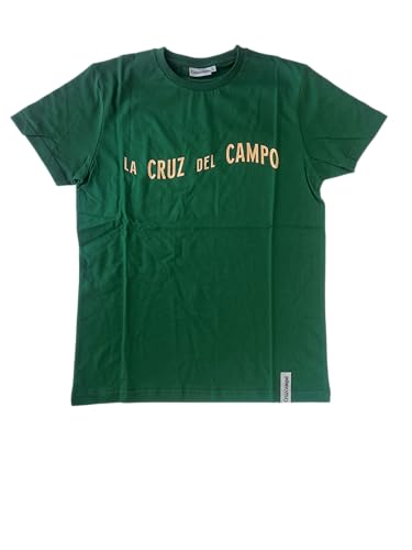 Cruzcampo Herren Camiseta La Cruz Del Campo Green Man Unterhemd, grün, XS von Cruzcampo