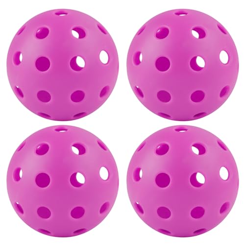 Pickleball-Ball mit 40 Löchern, 4 Stück von Csnbfiop