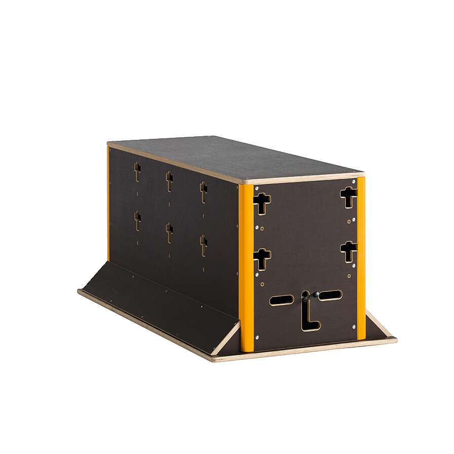 Cube Sports Parkour-Einzelelement "Box", 145x75x100 cm von Cube Sports
