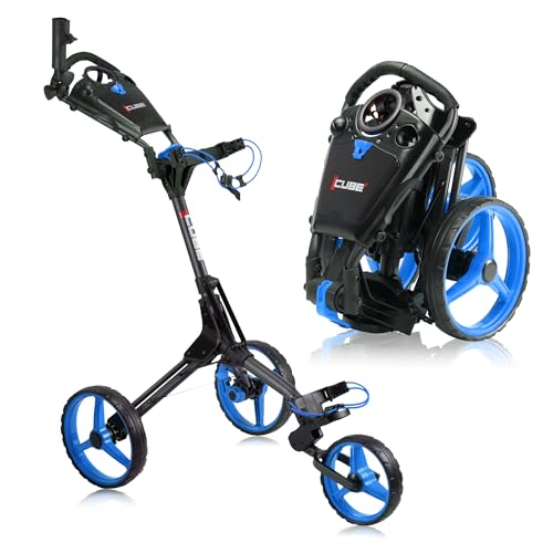 Cube 863 c Bu Golf Push & Pull Cart, Charcoal/Blau von Cube