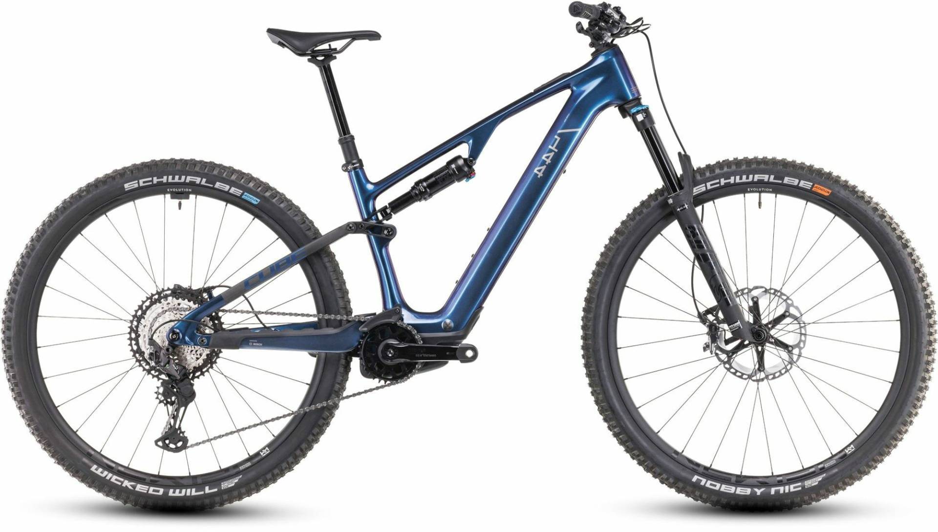 Cube AMS Hybrid ONE44 C:68X SLX 400X 29 deepcobalt´n´black 29" 400 Wh Diamant von Cube