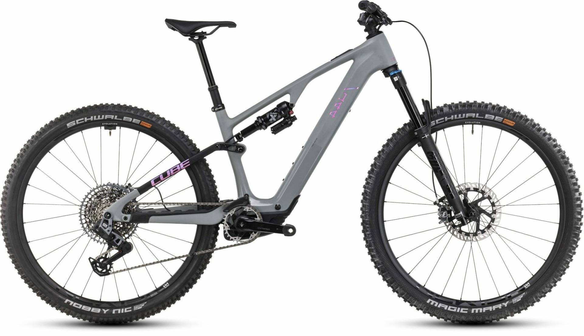 Cube AMS Hybrid ONE44 C:68X TM 400X 29 swampgrey´n´purplereflex 29" 400 Wh Diama... von Cube