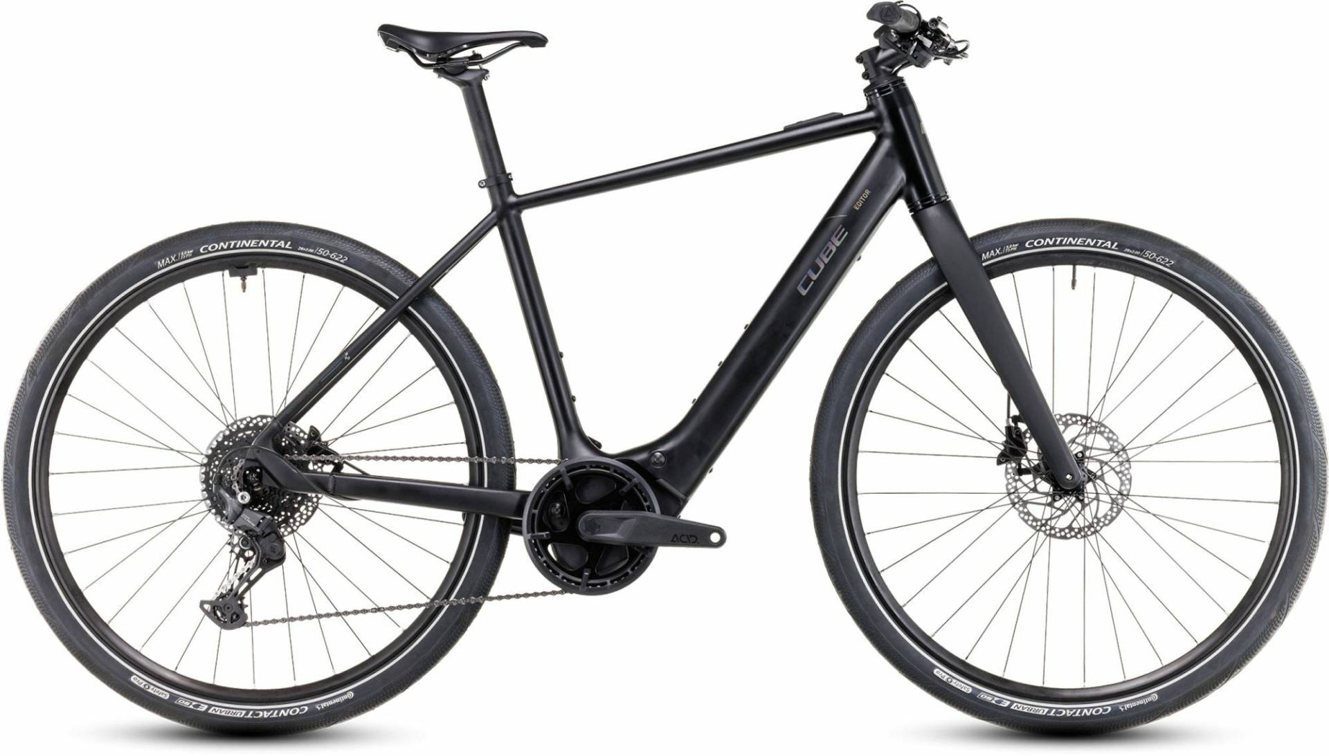 Cube Editor Hybrid Pro 400X black´n´spectral 28" 400 Wh Diamant von Cube