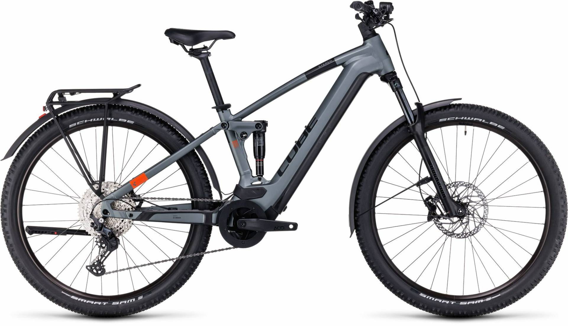 Cube Stereo Hybrid 120 Pro Allroad 750 flashgrey´n´orange 29" 750 Wh Diamant von Cube