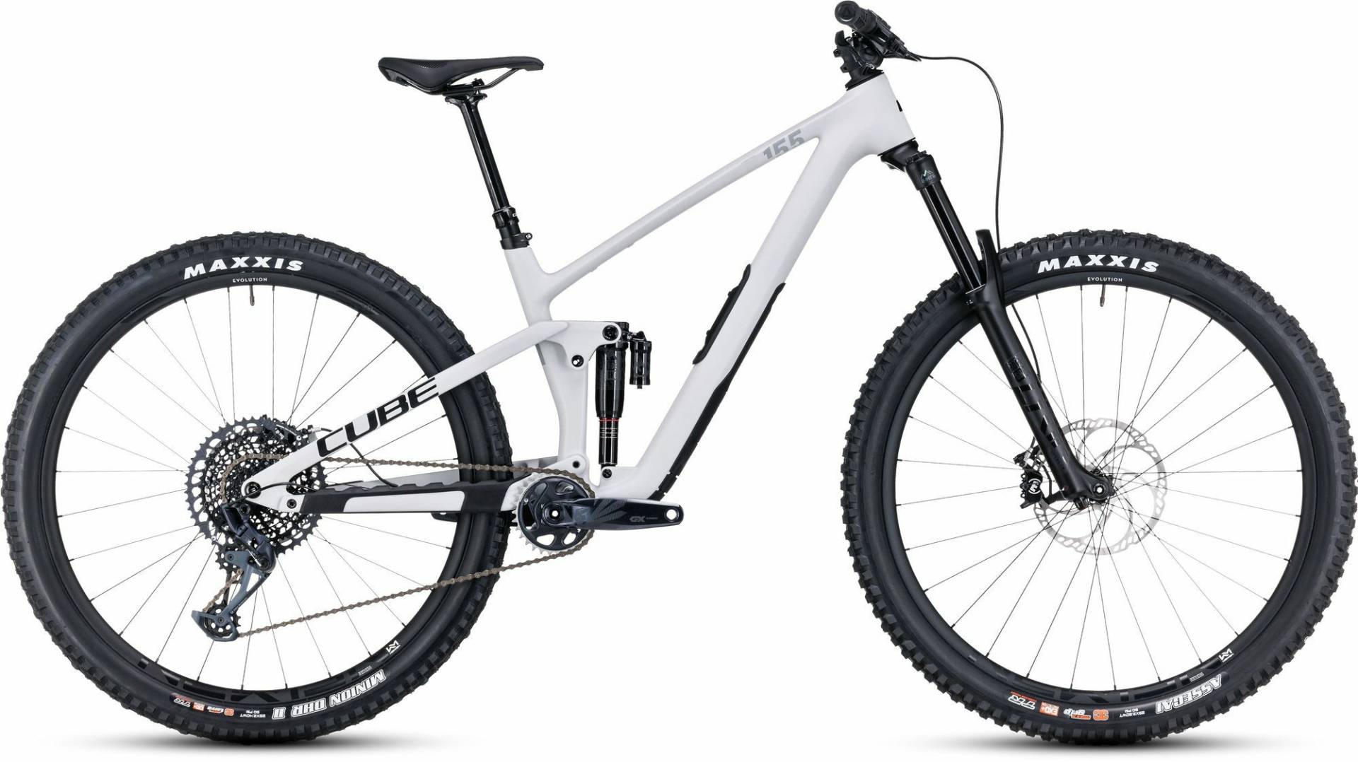 Cube Stereo ONE55 C:62 Race 29 lightgrey´n´grey 29" Diamant von Cube