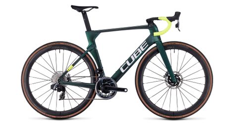 cube litening aero c 68x slx rennrad sram red etap axs 12s 700 mm goblin green 2024 von Cube