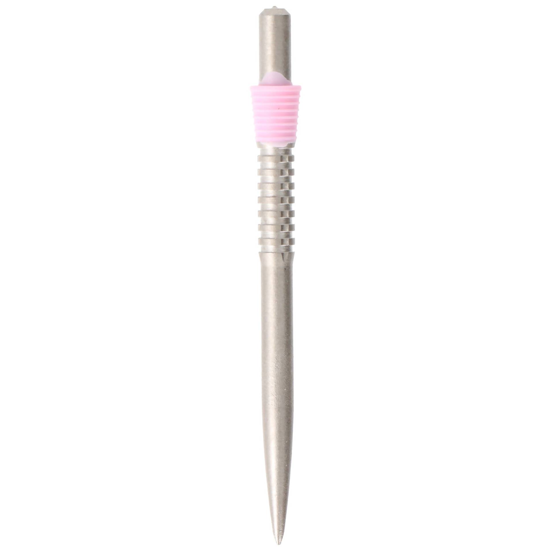 Cuesoul Steeldart Spitzen, Touchpoint II - Grooved, 3,7 cm, pink von Cuesoul