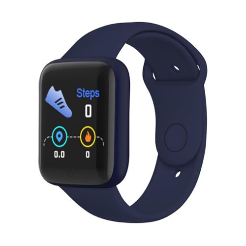 Smartwatch, Fitness-Tracker mit Herzfrequenz, Blutsauerstoff, Blutdruck, Schlafüberwachung, 100 Sportmodi, Schritt-Kalorienzähler, Aktivitäts-Gesundheits-Tracker, IP67 (Dunkelblau) von Cuifati